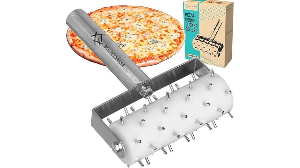 stainless steel pizza roller