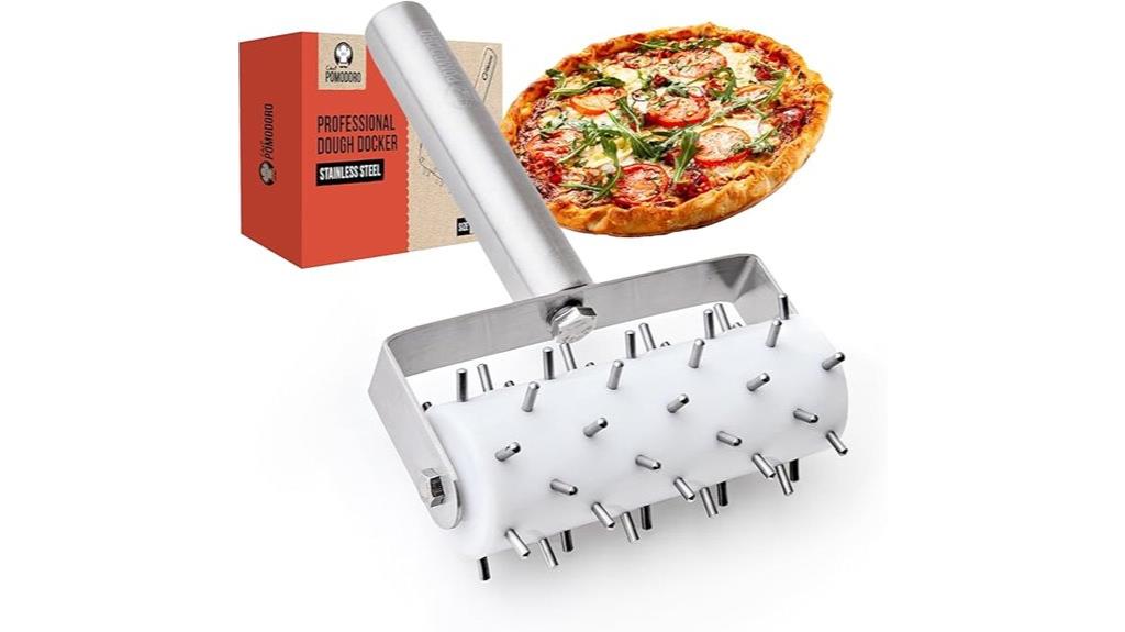stainless steel pizza roller