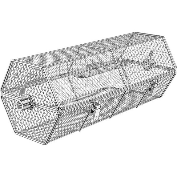Skyflame Stainless Steel Rotisserie Grill Basket