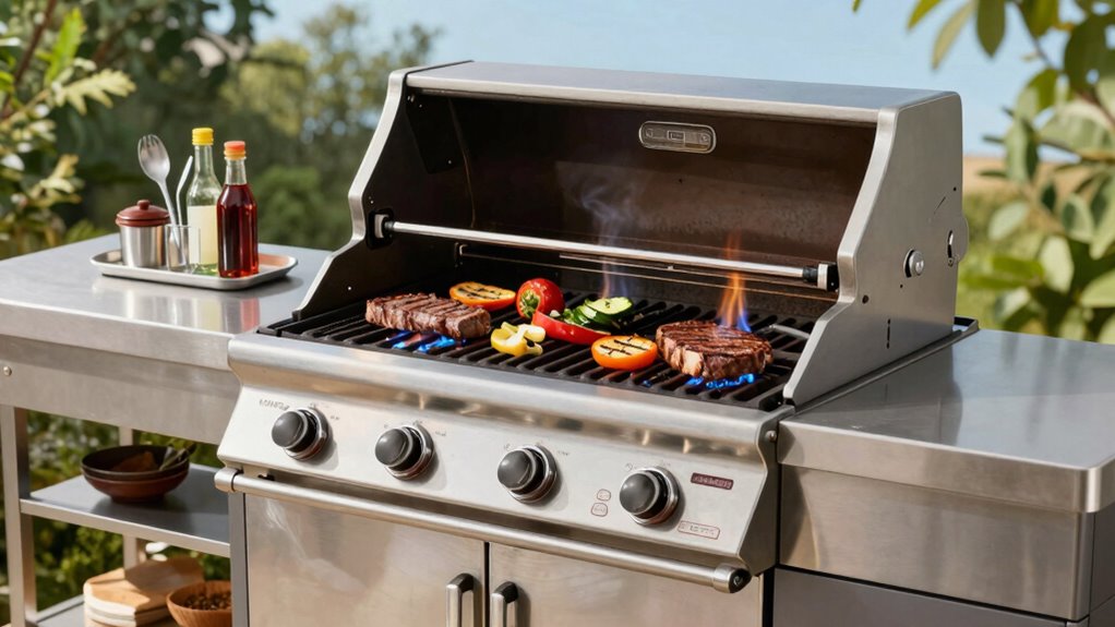 top 4 burner gas grills