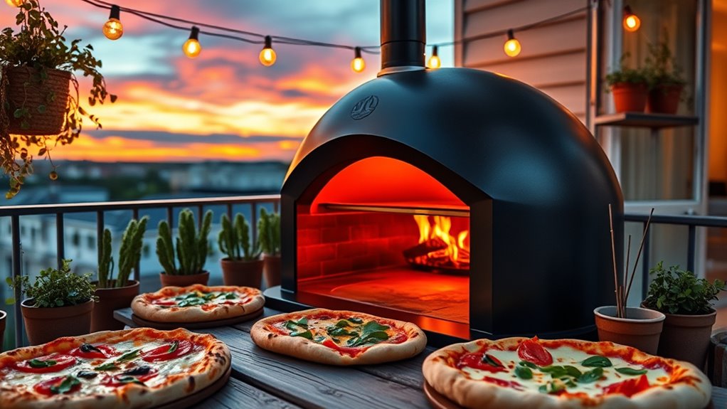 top balcony pizza ovens