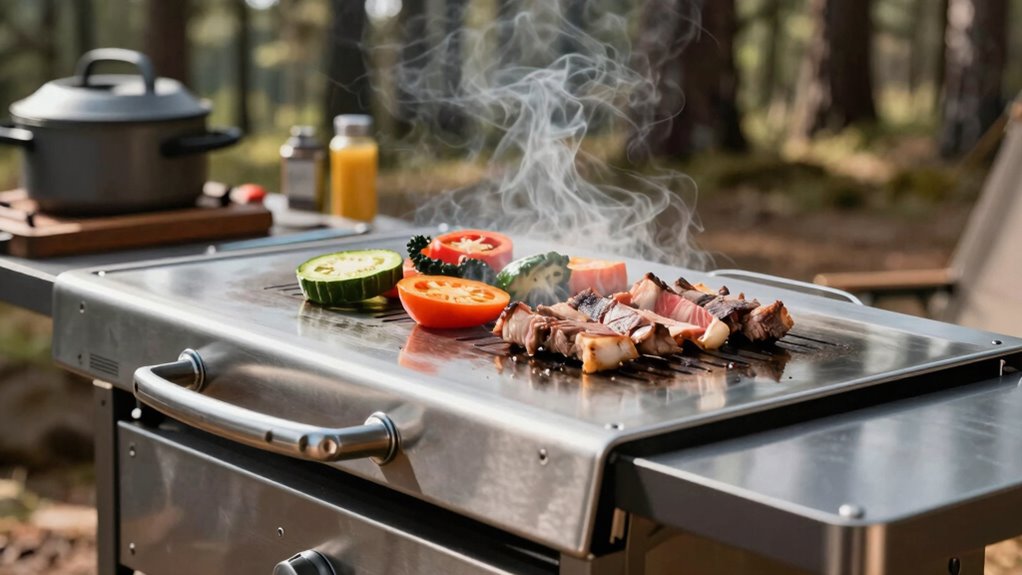 top camping flat grills