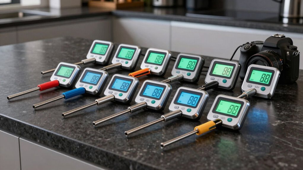 top dual probe cooking thermometers