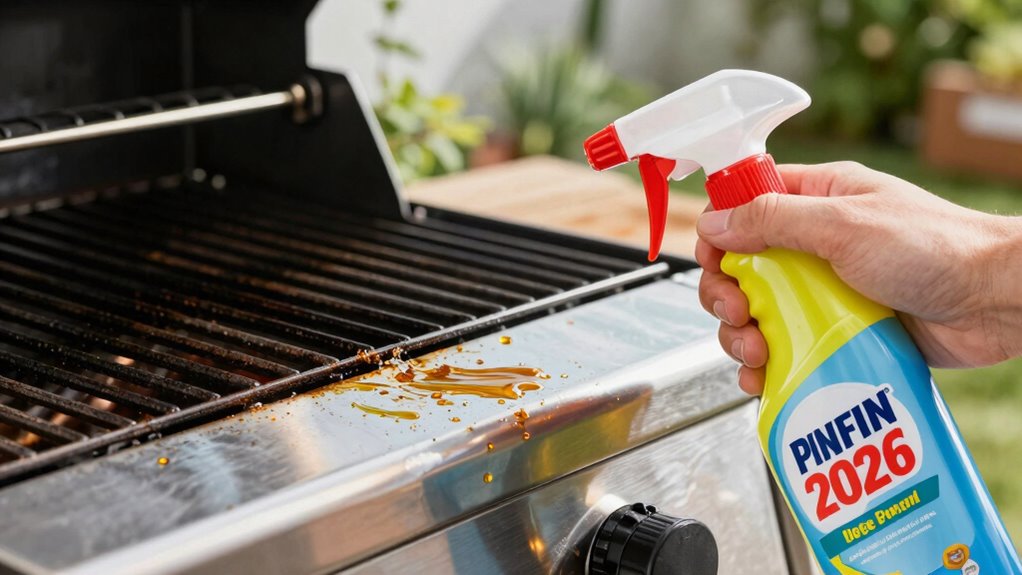 top grill cleaner sprays
