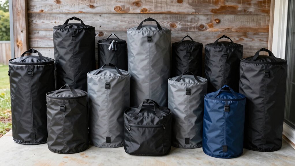 top grill cover storage options