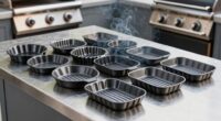 top grill drip pan liners