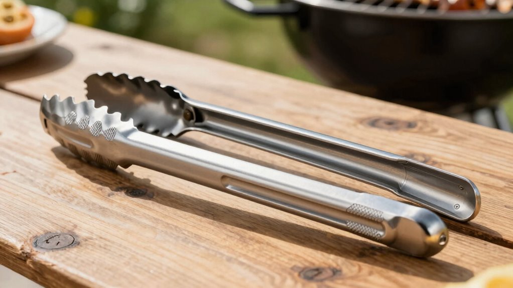 top locking bbq tongs