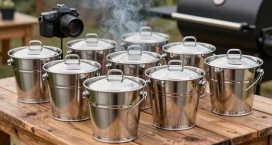top pellet grill grease buckets