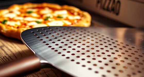 top perforated pizza peel