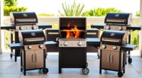 top portable dual burner grills