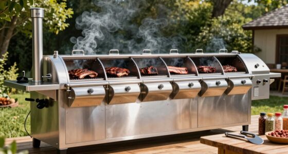 top propane bbq smokers