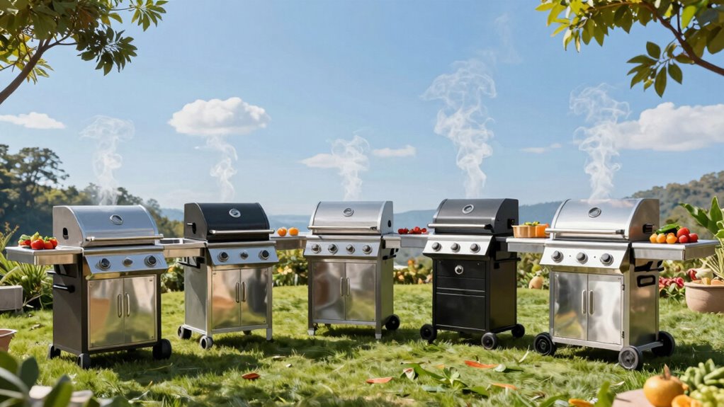top smoker grill combos