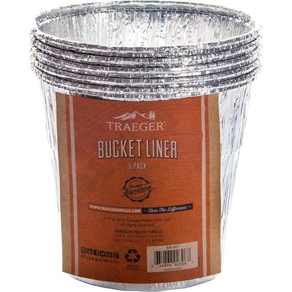 traeger grease bucket liners