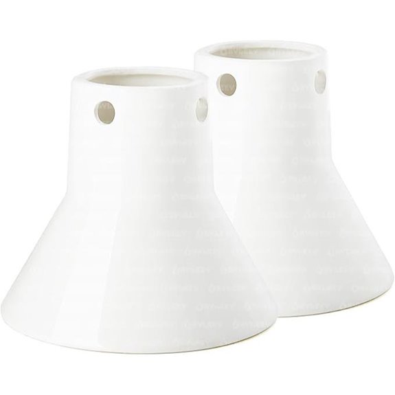 Ceramic Beer Can Chicken Holders (2-Pack)