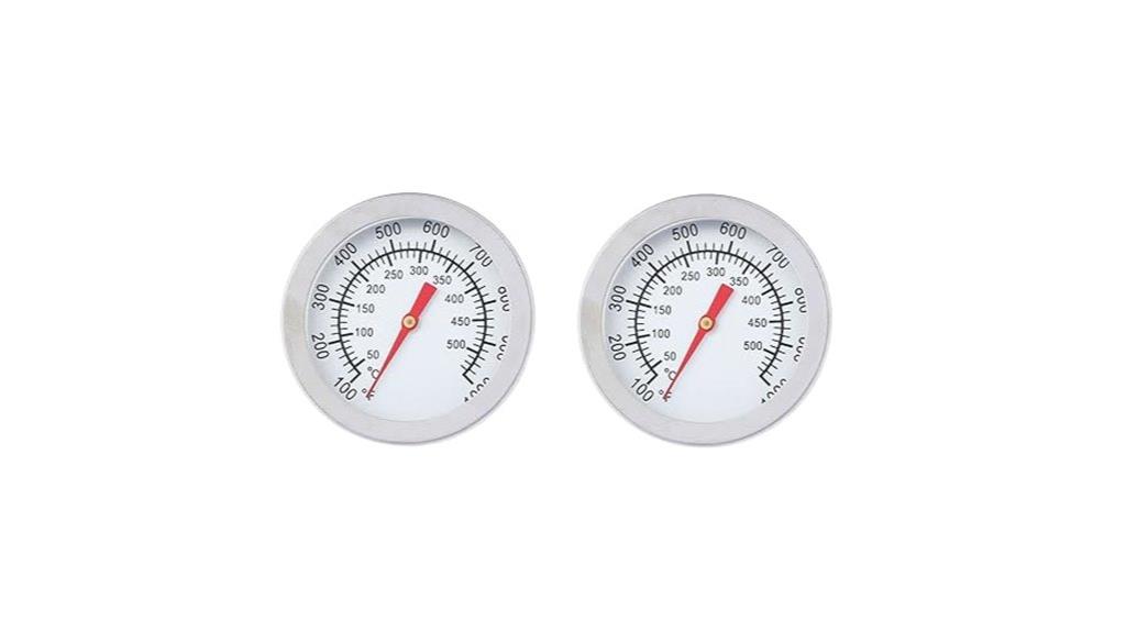 two pack bbq temperature gauges