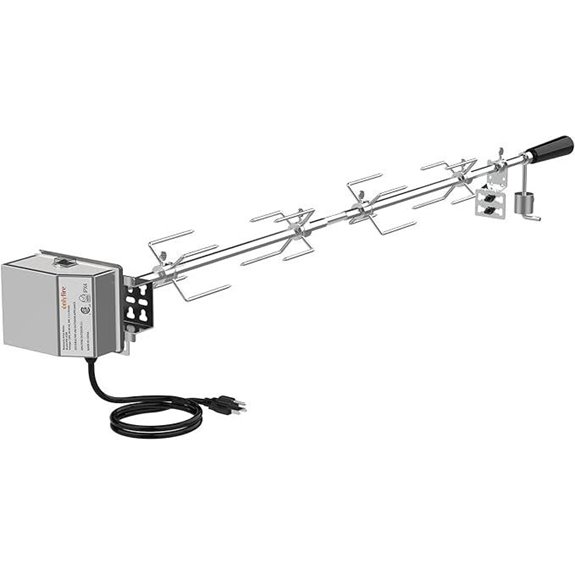 Onlyfire Universal Grill Rotisserie Kit with Motor