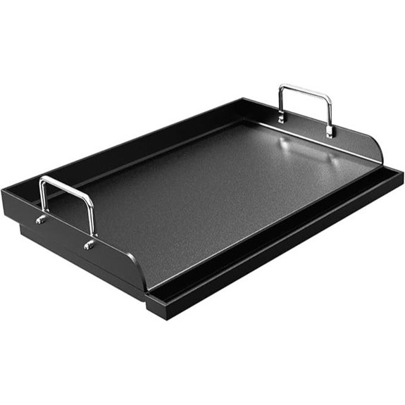 Universal Gas Grill Griddle Nonstick Ceramic 23x16