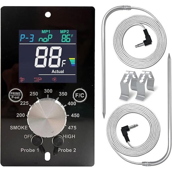 Universal PID Temperature Control Board with Probes