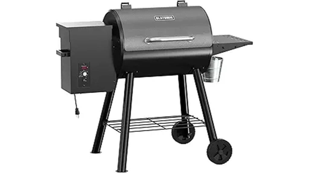 versatile pellet grill features