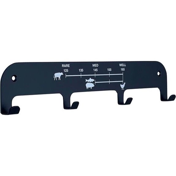 Grill Utensil Rack Wall Mount Organizer