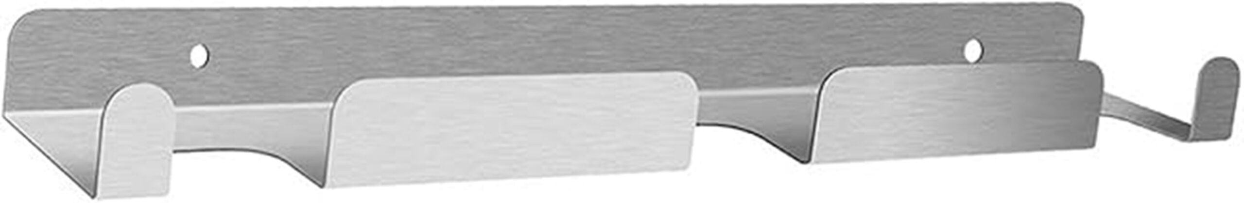 wall mounted stainless peel rack