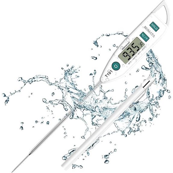 waterproof instant food thermometer