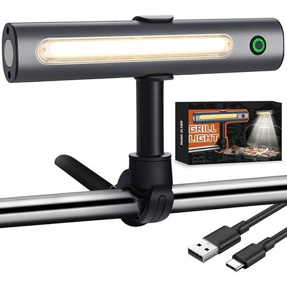 Rechargeable 360° Waterproof Grill Light with Magnetic Base