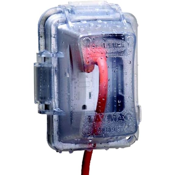 TayMac MM420C Weatherproof 1-Gang Cover Clear