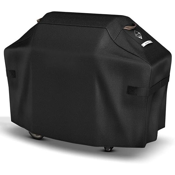 Durable 60-Inch Waterproof Grill Cover with Straps