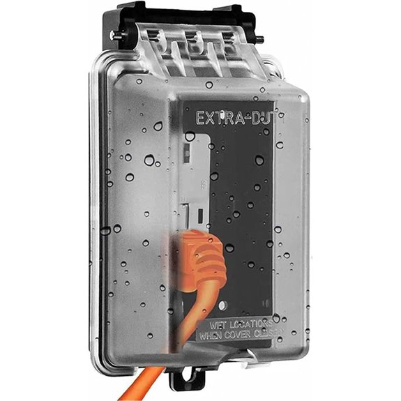 ENERLITES Outdoor Weatherproof Outlet Cover (IUC1V-D)