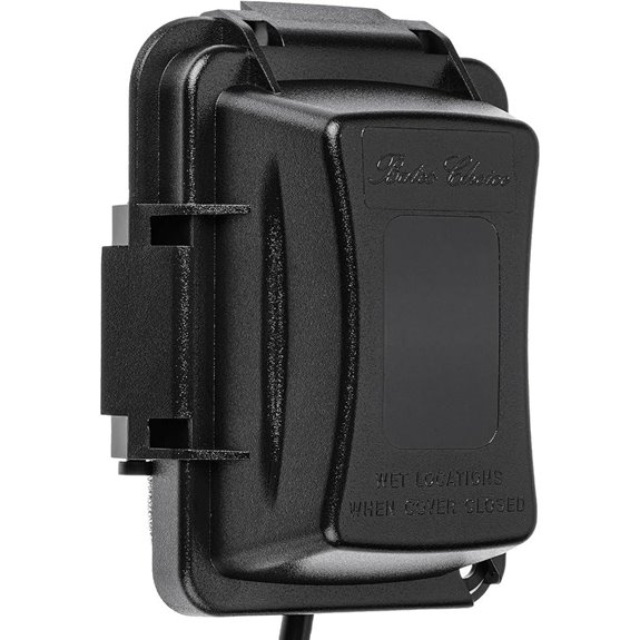 Bates Outdoor Weatherproof Outlet Cover with Hardware