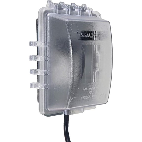 Sealproof 1-Gang Weatherproof Outlet Cover