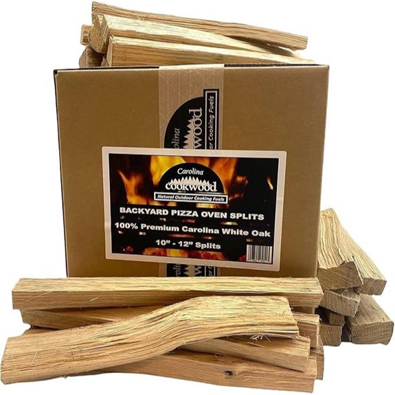 Wood Pizza Oven Cooking Wood 12 Inch White Oak Splits