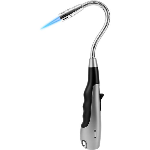 Windproof Butane Lighter with Fuel Window