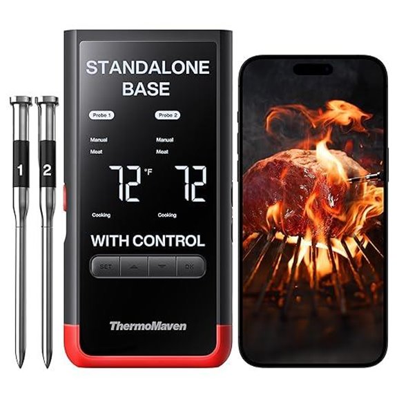 ThermoMaven Wireless Meat Thermometer with 6 Sensors