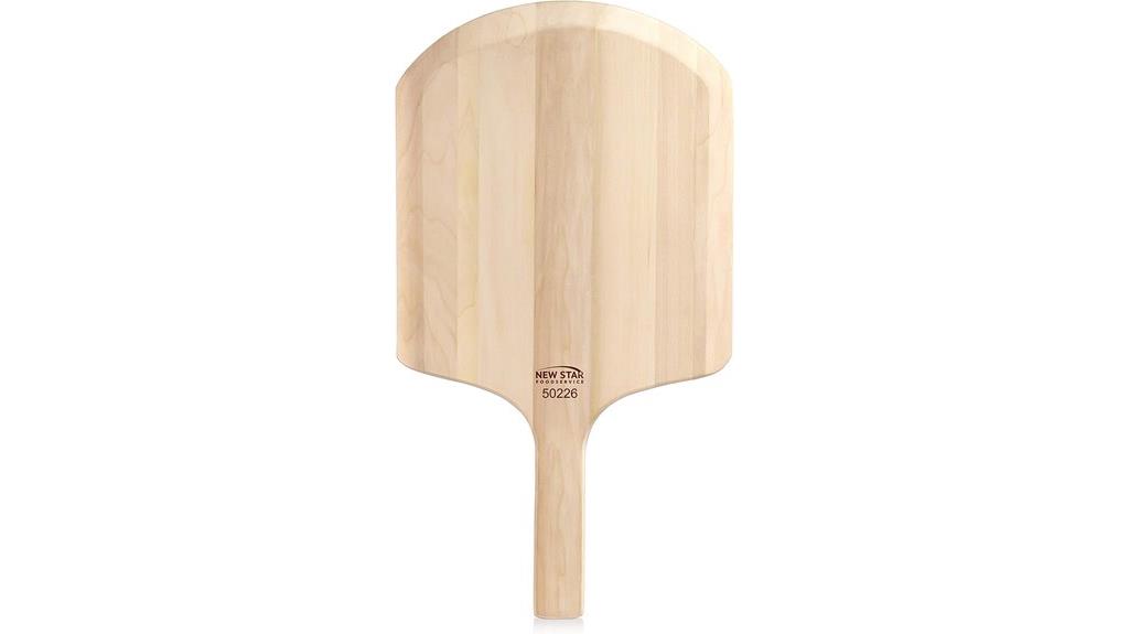 wooden pizza peel dimensions