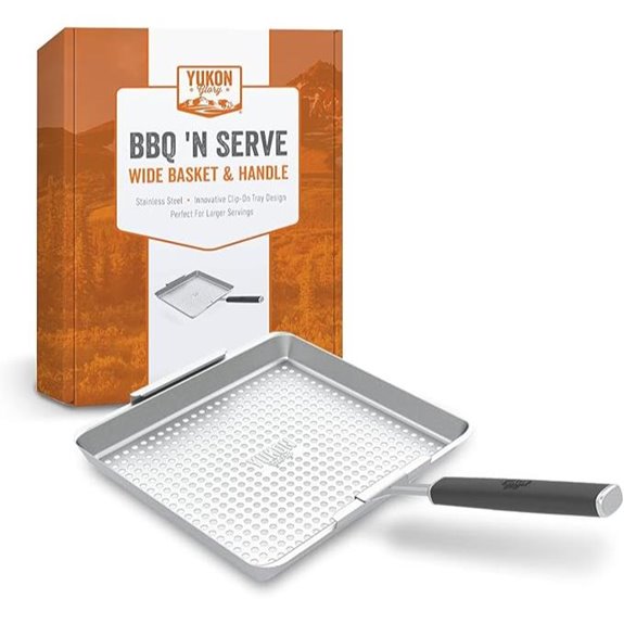 Yukon Glory BBQ 'N Serve Grill Basket