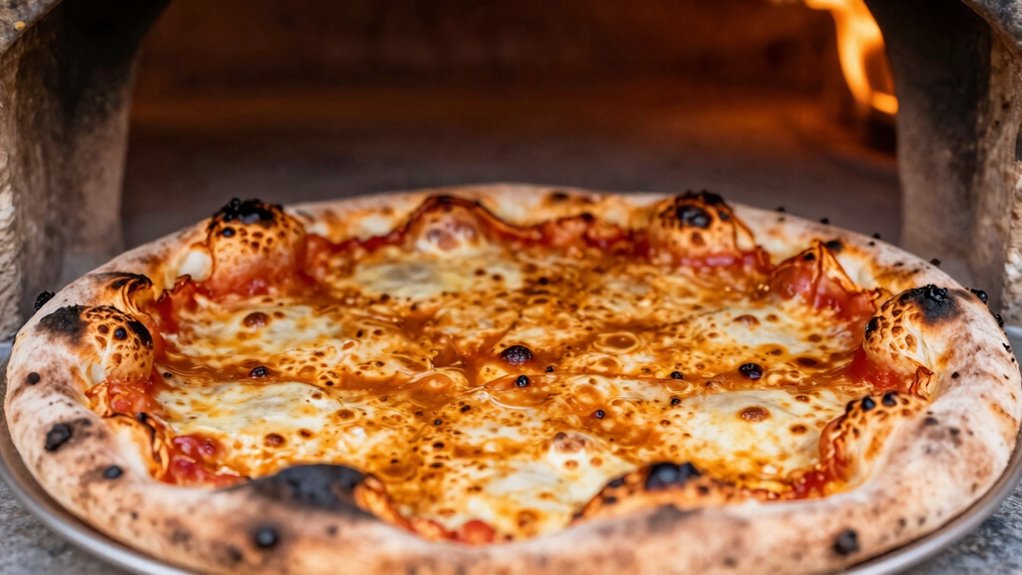 achieve crispy pizza bottoms