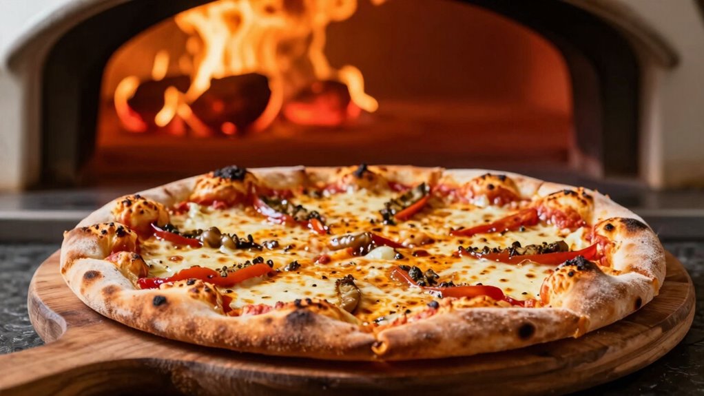 avoid burning pizza edges