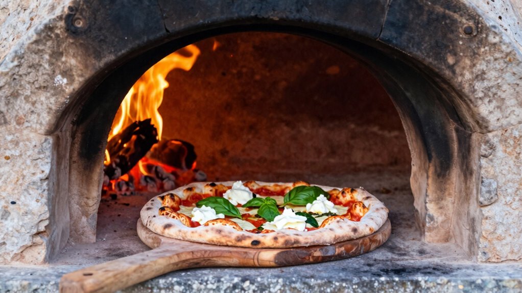 bake creamy cheese pizza