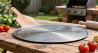 baking crispy homemade pizza