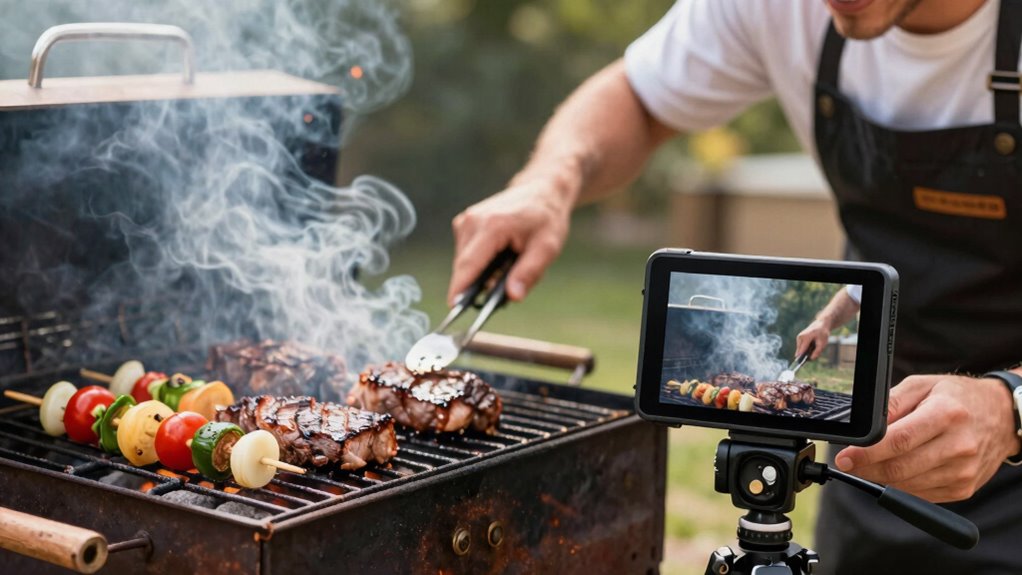 bbq cameras enhance or distract