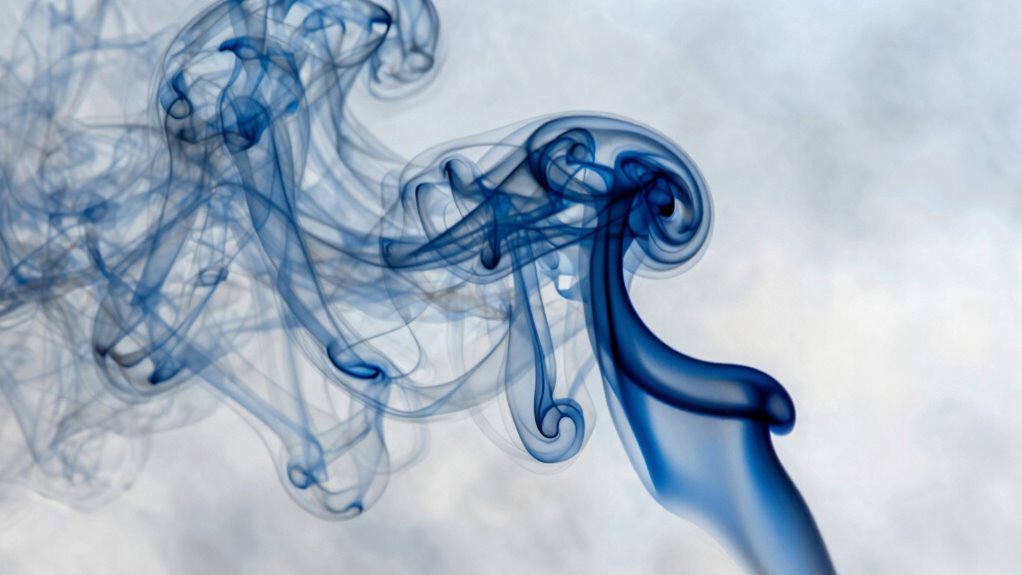 blue smoke indicates oil leaks