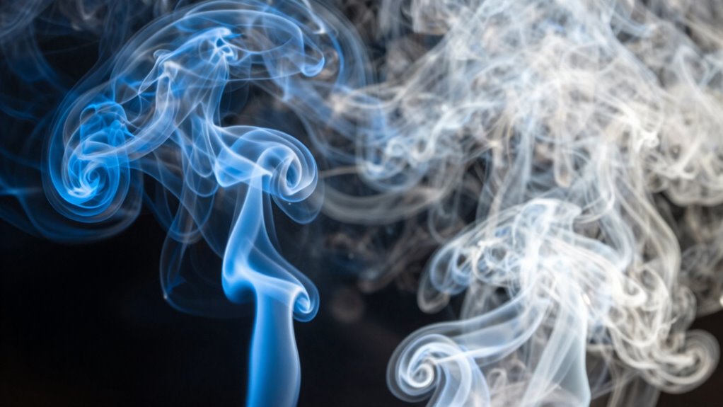 blue smoke vs white smoke