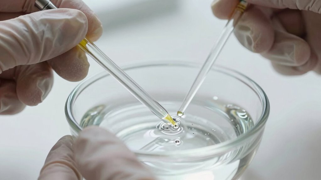 clean thermometer probe gently