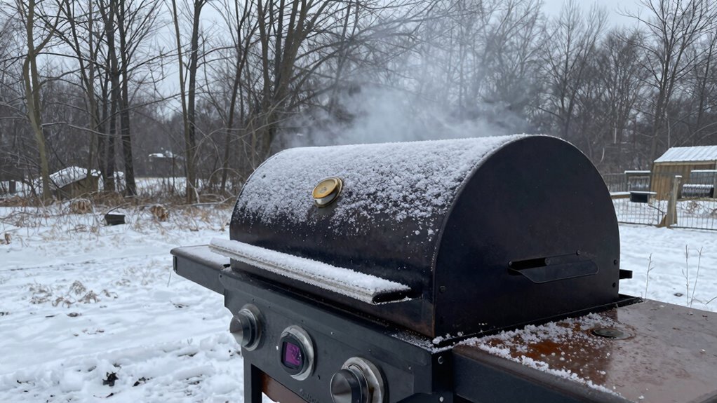 cold weather pellet grilling tips
