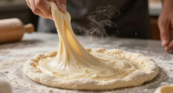 consistent pizza tossing technique