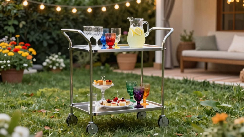 convenient outdoor serving solution
