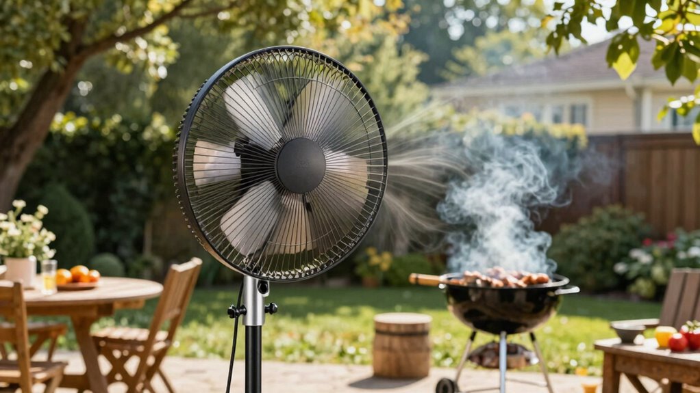 cooling fans for outdoor cooking