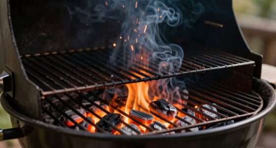 create layered charcoal setup